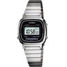 Orologio CASIO VINTAGE ICONIC MINI STEEL - BLACK Donna