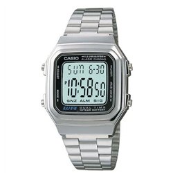 Orologio CASIO VINTAGE ILLUMINATOR 10 YEAR BATTERY DUAL TIME Unisex