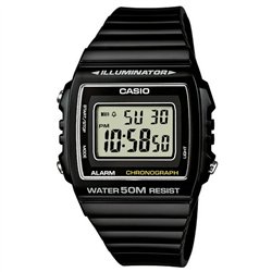 Orologio CASIO TIMELESS COLLECTION SPORT ILLUMINATOR WR 50M, ALARM, CHRONOGRAPH - BLACK Unisex