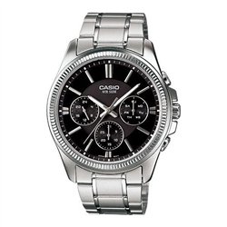 Orologio CASIO COLLECTION MULTIFUNCTION CALENDAR - BLACK Uomo