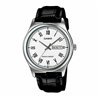 Orologio CASIO COLLECTION DAY DATE ROMANS, LEATHER - WHITE Uomo