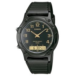 Orologio CASIO COLLECTION ANA-DIGIT - BLACK Uomo