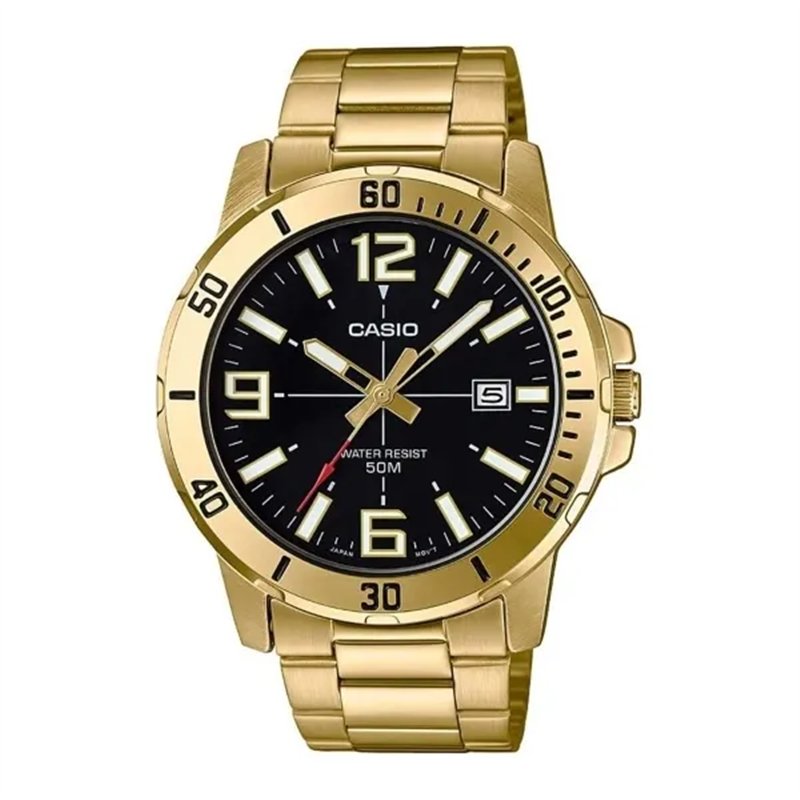 Orologio CASIO SPORT COLLECTION DIVER 50M GOLD - BLACK Uomo