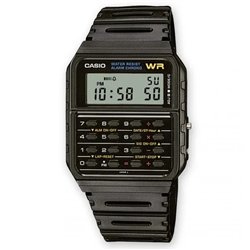 Orologio CASIO VINTAGE CALCULATOR EDGY COLLECTION - BLACK Unisex