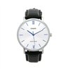 Orologio CASIO COLLECTION MINIMAL, LEATHER - BLACK Uomo