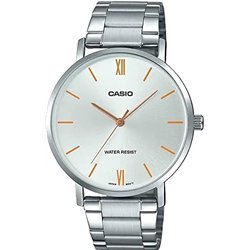 Orologio CASIO COLLECTION MINIMAL, METAL - ARGENTEE Uomo
