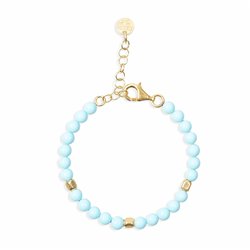 Bracciale Baby stone in Argento e pietra Turchese