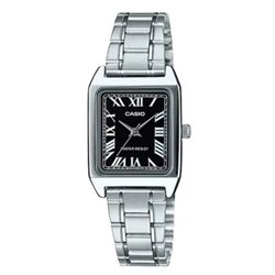 Orologio CASIO COLLECTION TANK, METAL ALLOY - BLACK Donna