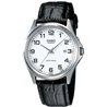 Orologio CASIO COLLECTION DATE - LEATHER, WHITE Uomo
