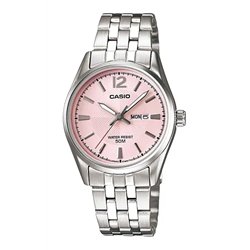 Orologio CASIO COLLECTION LADY DAY & DATE - PINK Donna