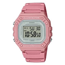 Orologio CASIO TIMELESS COLLECTION SPORT ILLUMINATOR WR 50M, ALARM, CHRONOGRAPH - PINK - COLORED SERIE ***Special Price*** Unise