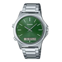 Orologio CASIO COLLECTION ANA-DIGIT ALARM - FOREST GREEN Uomo