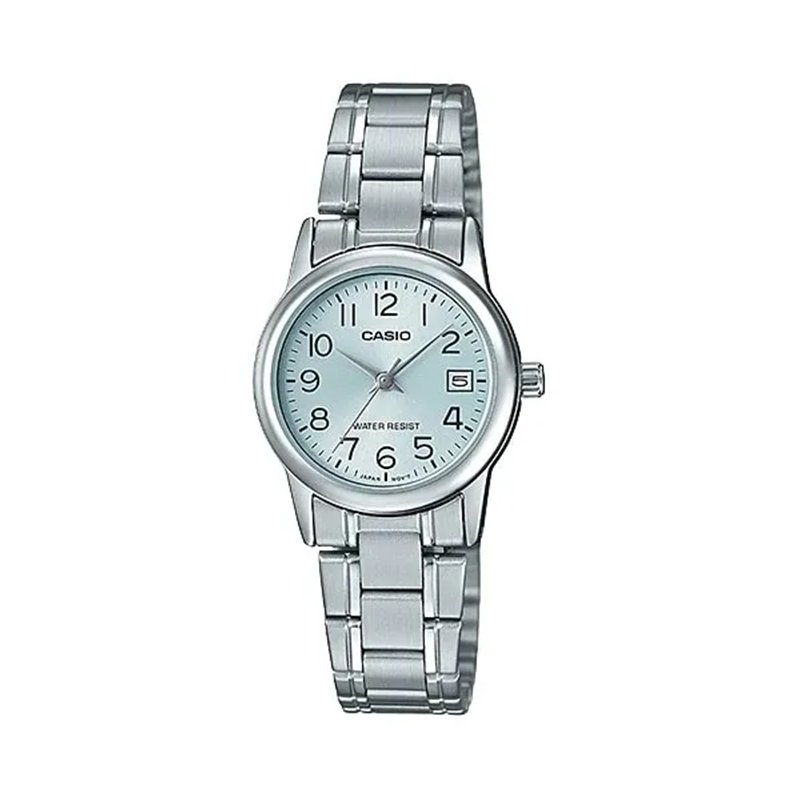 Orologio CASIO COLLECTION LADY DATE - LIGHT BLUE Donna