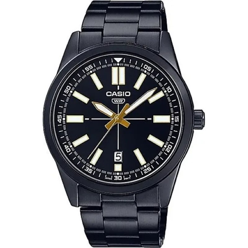 Orologio CASIO COLLECTION CASUAL DATE - FULL BLACK Uomo