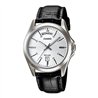 Orologio CASIO COLLECTION DAY DATE, LEATHER, WHITE Uomo