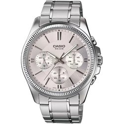 Orologio CASIO DAY DATE MULTIFUNCTION - ARGENTÃˆE Uomo