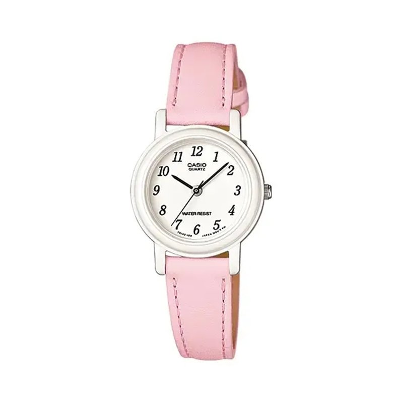 Orologio CASIO COLLECTION POP LADY, LEATHER - PASTEL PINK Donna