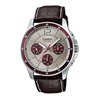 Orologio CASIO COLLECTION MULTIFUNCTION CALENDAR, LEATHER - TWO TONES Uomo