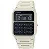 Orologio CASIO VINTAGE CALCULATOR EDGY COLLECTION - CREAM & BLACK Unisex