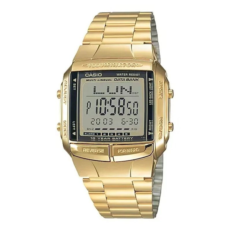 Orologio CASIO VINTAGE DATA BANK - ILLUMINATOR, TELEMENO, 10 YEAR BATTERY Unisex