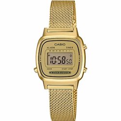 Orologio CASIO VINTAGE ICONIC MINI STEEL - GOLD MESH Unisex
