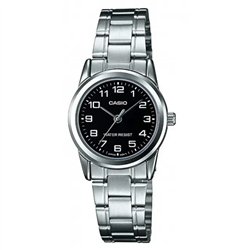 Orologio CASIO COLLECTION LADY 3H - BLACK Donna