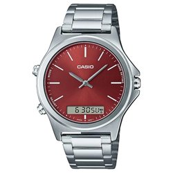 Orologio CASIO COLLECTION ANA-DIGIT ALARM - RED Uomo
