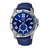 Orologio CASIO COLLECTION DIVER DATE LEATHER - BLUE Uomo