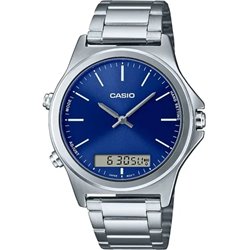 Orologio CASIO COLLECTION ANA-DIGIT ALARM - BLUE Uomo