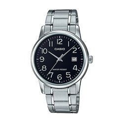 Orologio CASIO COLLECTION DATE STEEL - BLACK Uomo
