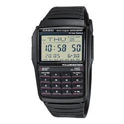 Orologio CASIO VINTAGE DATABANK CALCULATOR - BLACK Uomo