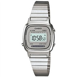 Orologio CASIO VINTAGE ICONIC MINI STEEL - LIGHT GREY Donna