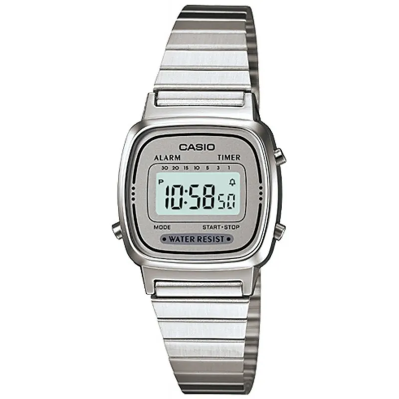 Orologio CASIO VINTAGE ICONIC MINI STEEL - LIGHT GREY Donna