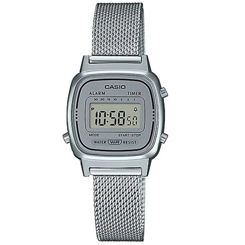 Orologio CASIO VINTAGE ICONIC MINI STEEL - SILVER MESH Donna