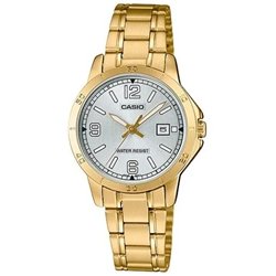 Orologio CASIO COLLECTION LADY DATE, GOLD - SILVER Donna