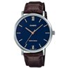 Orologio CASIO COLLECTION MINIMAL, LEATHER - BLUE Uomo