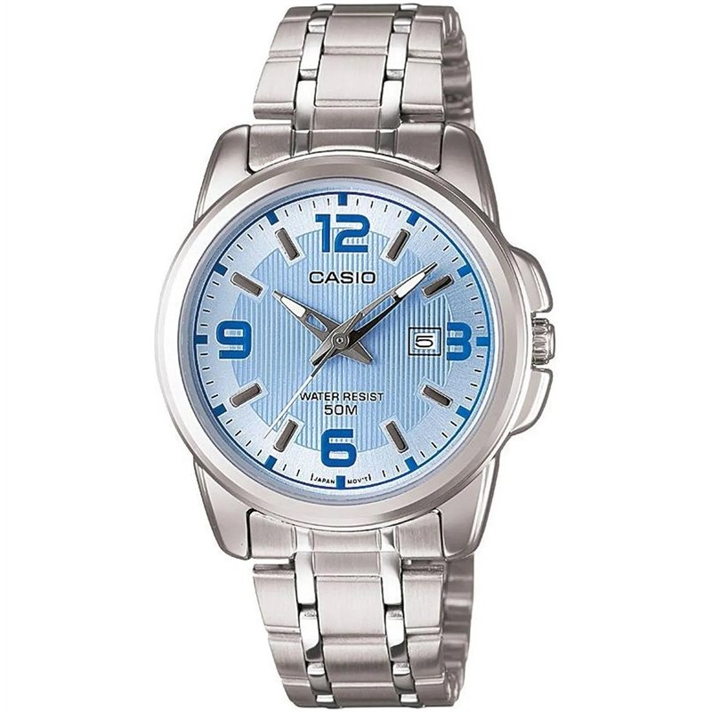 Orologio CASIO COLLECTION LADY DATE - LIGHT BLUE Donna