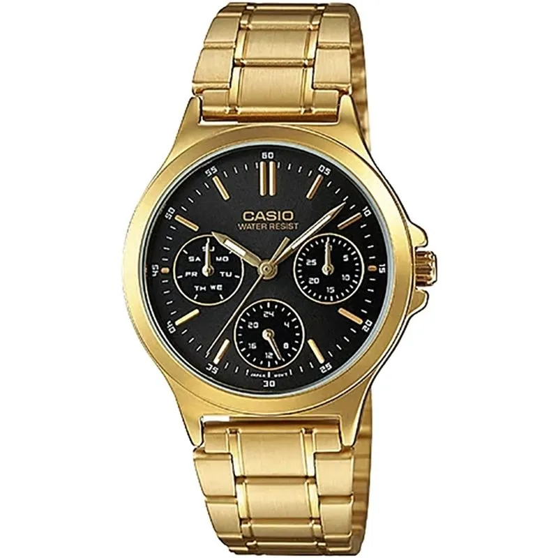 Orologio CASIO COLLECTION LADY MULTIFUNCTION - GOLD Donna