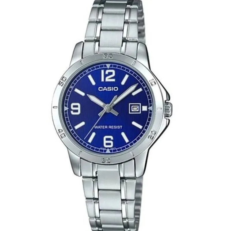 Orologio CASIO COLLECTION LADY DATE - BLUE Donna