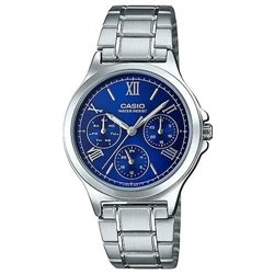 Orologio CASIO COLLECTION LADY MULTIFUNCTION - BLUE Donna