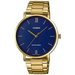 Orologio CASIO COLLECTION MINIMAL GOLD - BLUE Uomo