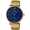 Orologio CASIO COLLECTION MINIMAL GOLD - BLUE Uomo