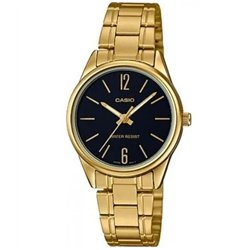 Orologio CASIO COLLECTION ONLY TIME LADY GOLD SERIE - BLACK Donna