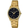 Orologio CASIO COLLECTION ONLY TIME LADY GOLD SERIE - BLACK Donna