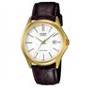 Orologio CASIO COLLECTION DATE LEATHER - WHITE Uomo