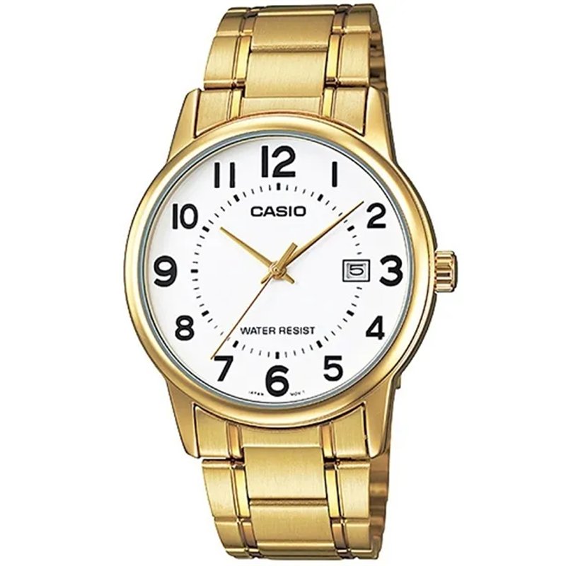 Orologio CASIO COLLECTION DATE GOLD - WHITE Uomo