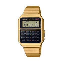 Orologio CASIO VINTAGE CALCULATOR EDGY COLLECTION - GOLD ***SPECIAL PRICE*** Uomo