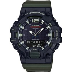 Orologio CASIO SPORT ILLUMINATOR - BLACK, ARMY GREEN Uomo