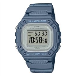 Orologio CASIO TIMELESS COLLECTION SPORT ILLUMINATOR WR 50M, ALARM, CHRONOGRAPH - AVIO - COLORED SERIE Unisex