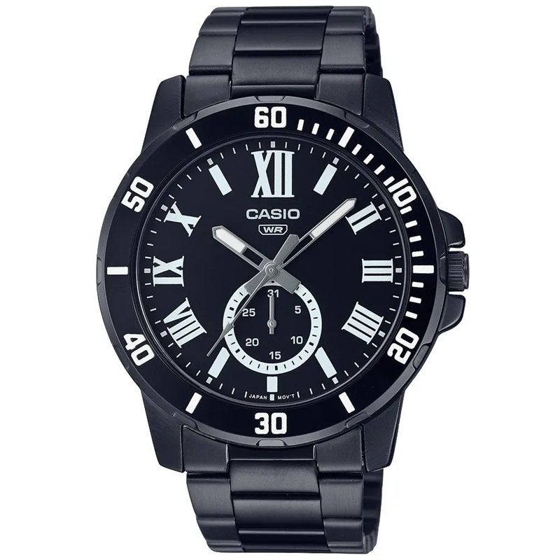 Orologio CASIO COLLECTION DIVER DATE - BLACK Uomo